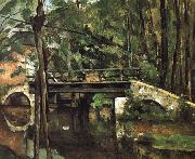 Paul Cezanne bridge Muncie oil painting reproduction